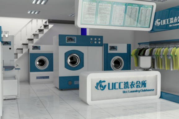 干洗店补色衣服