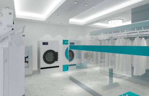 干洗店室内摆设
