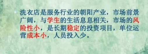 干洗店创业计划