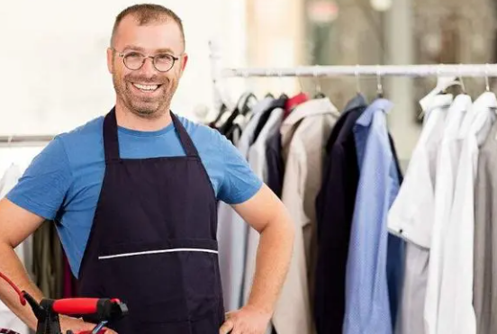 干洗店的工作流程