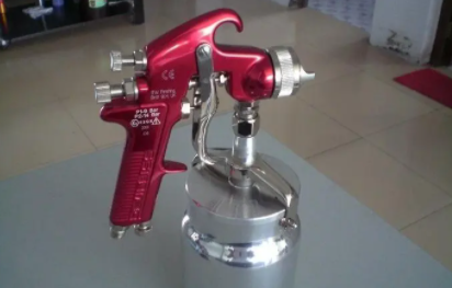 干洗店喷枪喷色使用